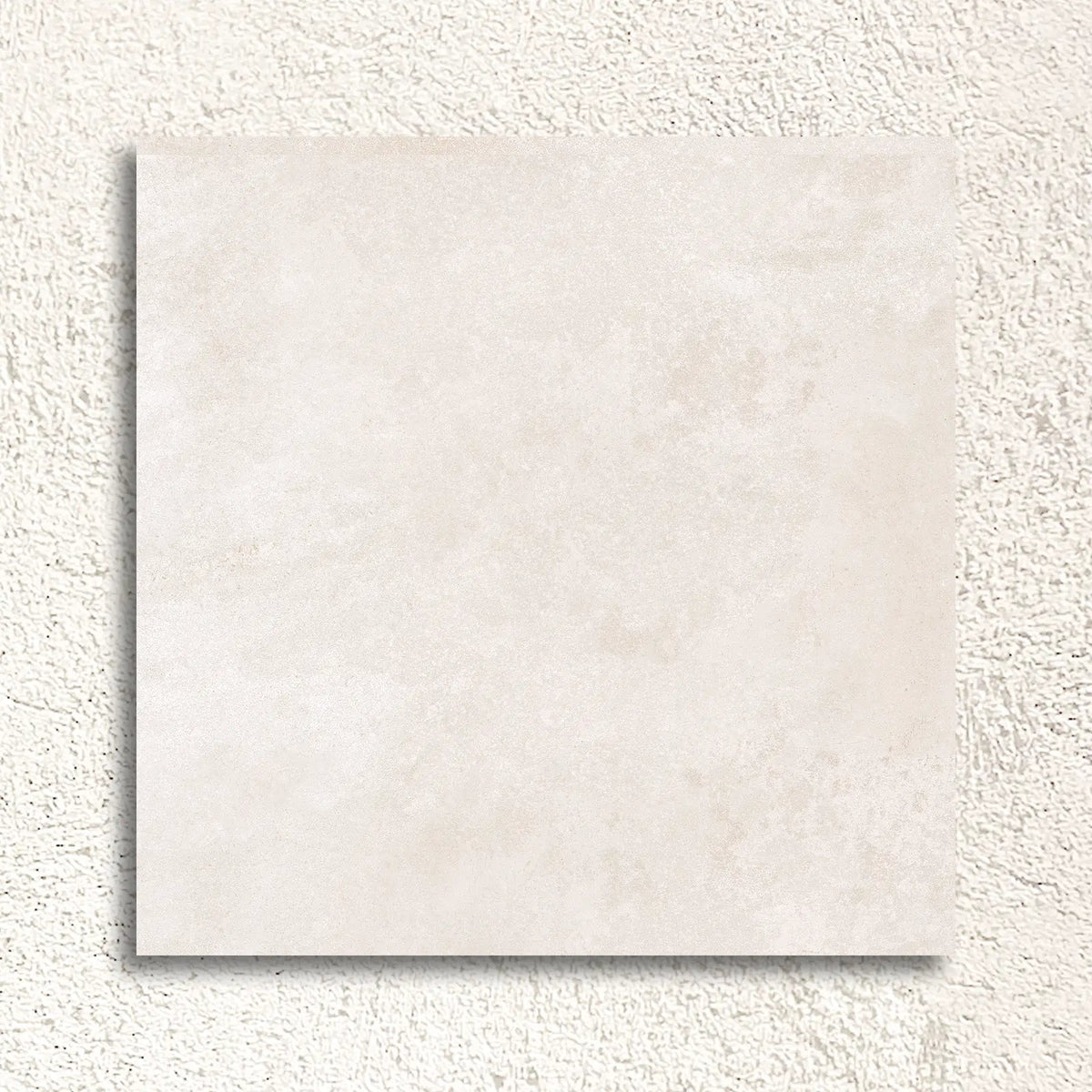 Neutra Cream Natural 60 x 60cm glazed porcelain concrete-effect tile face