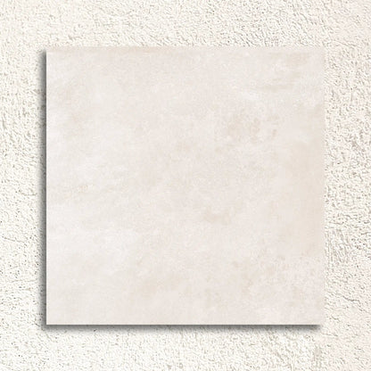 Neutra Cream Natural 60 x 60cm glazed porcelain concrete-effect tile face