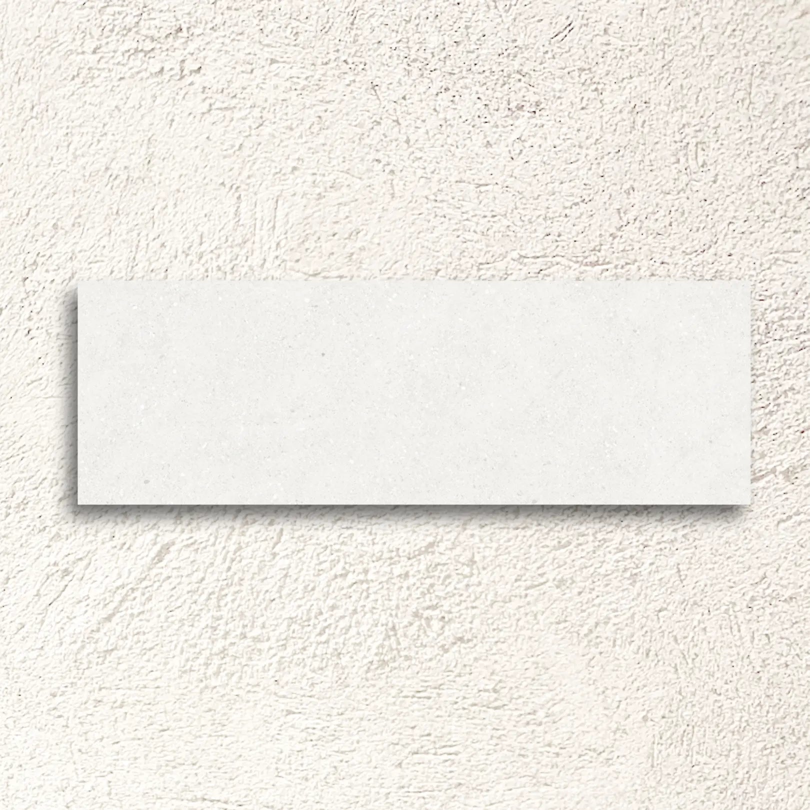 Granite White 30 x 90cm glazed ceramic stone effect tile face