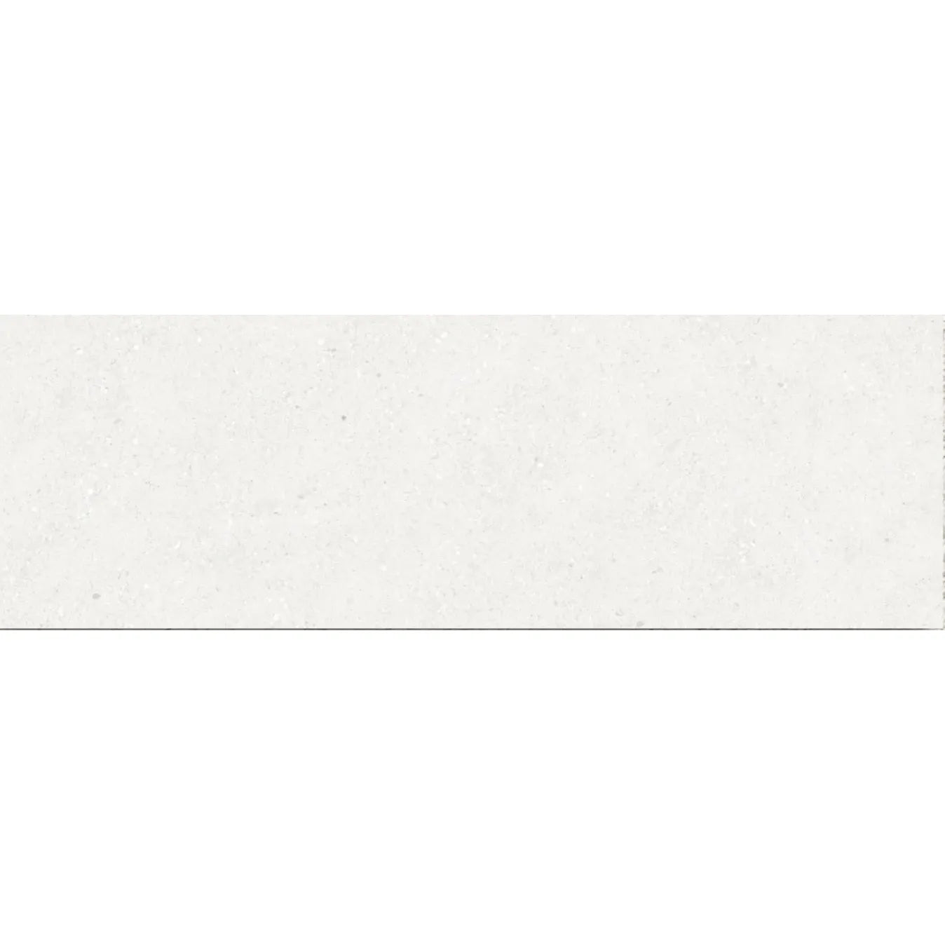 Granite White 30 x 90cm glazed ceramic stone effect tile face