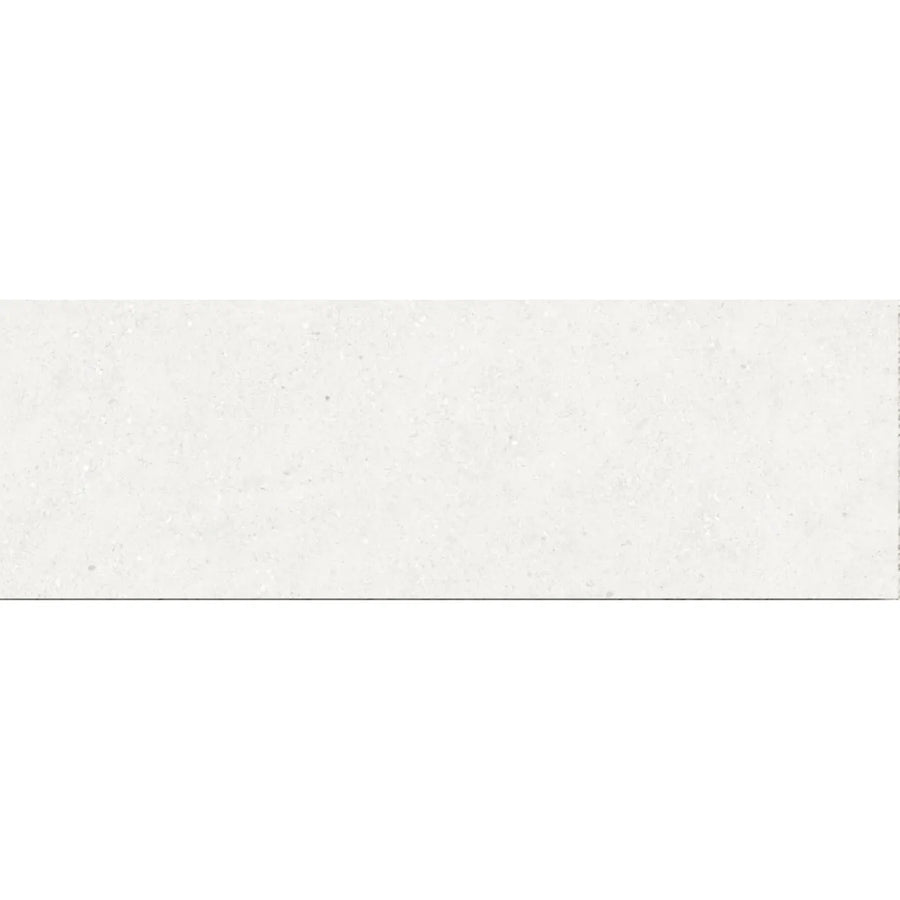 Granite White 30 x 90cm glazed ceramic stone effect tile face