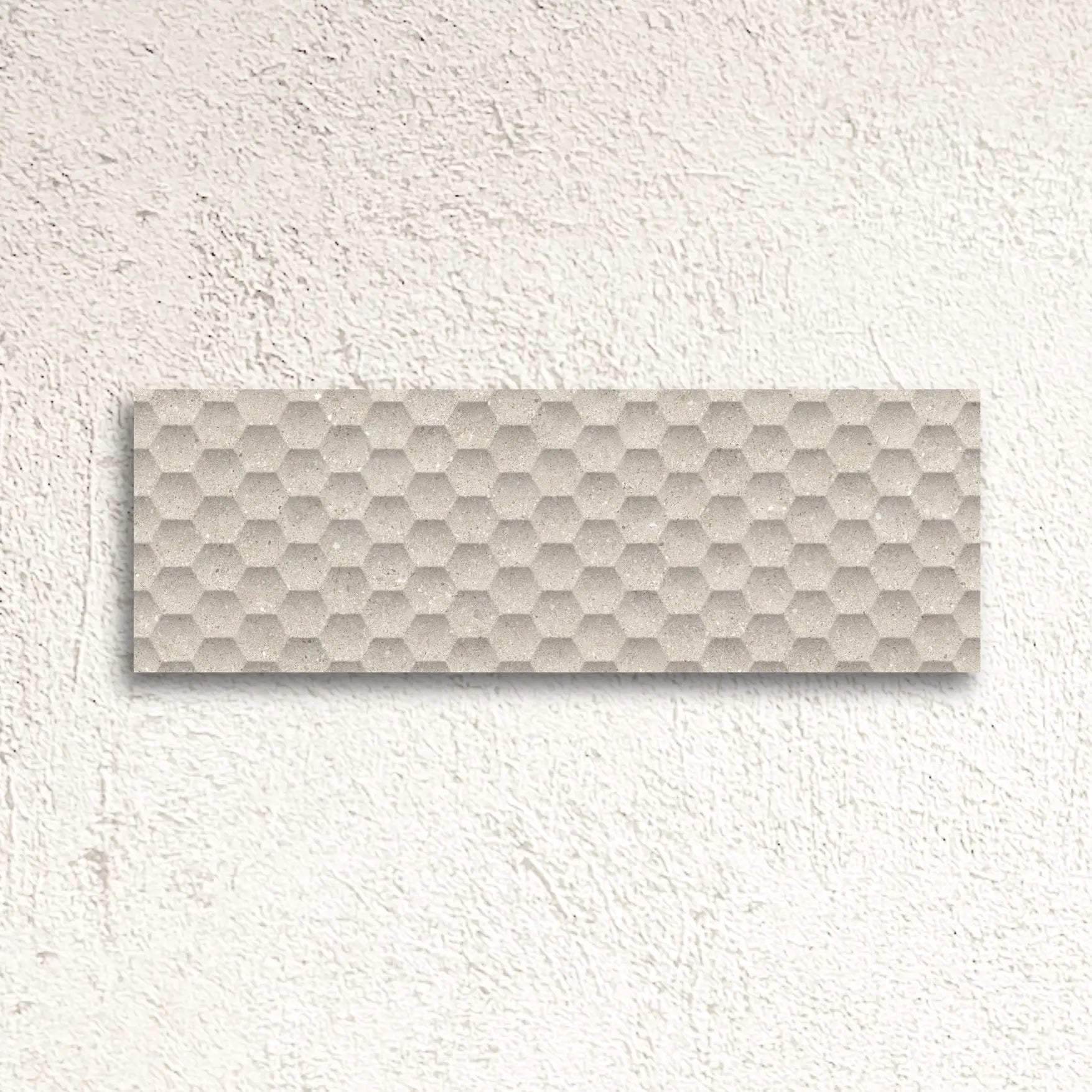 Granite Cream Eden Decor 30 x 90cm glazed ceramic concrete effect decor tile face