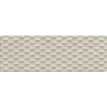 Granite Cream Eden Decor 30 x 90cm glazed ceramic concrete effect decor tile face
