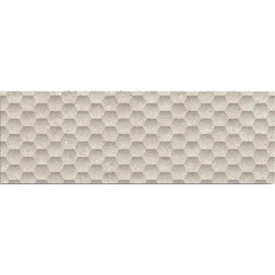 Granite Cream Eden Decor 30 x 90cm glazed ceramic concrete effect decor tile face