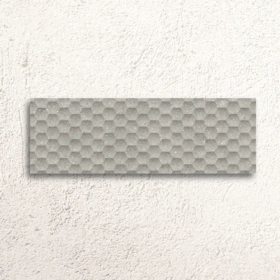 Granite Grey Eden Decor 30 x 90cm glazed ceramic stone effect decor tile face