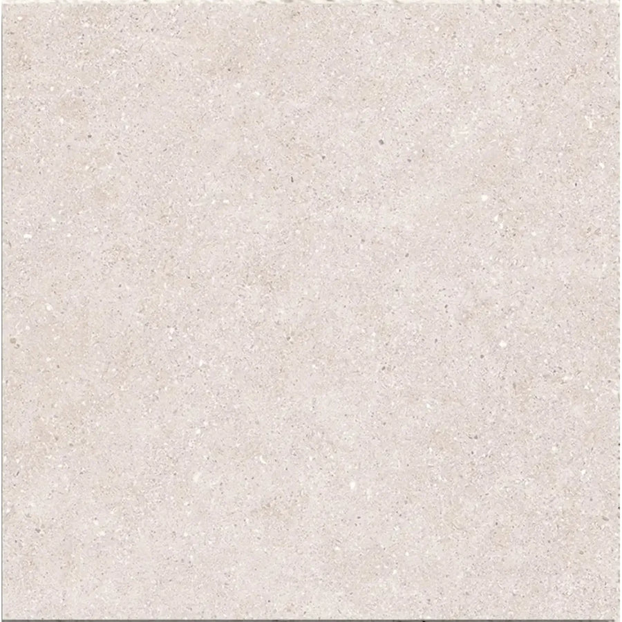 Granite Cream 60 x 60cm glazed porcelain concrete effect tile face