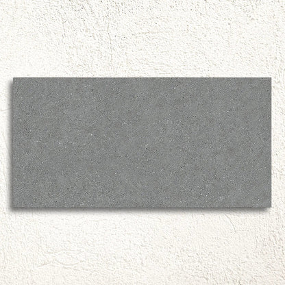 Granite Anthracite Anti-Slip 60 x 120cm glazed porcelain stone effect tile face