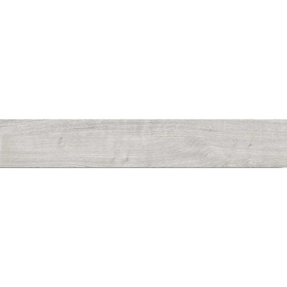 Yukon Grey 20 x 120cm porcelain wood effect tile face