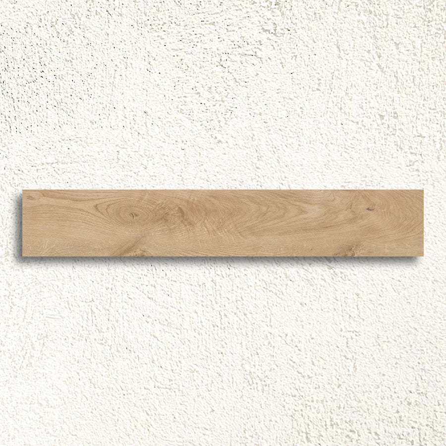 Yukon Oak 20 x 120cm porcelain wood effect tile face