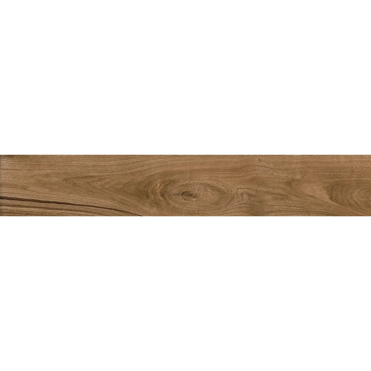 Yukon Walnut 20 x 120cm porcelain wood effect tile face