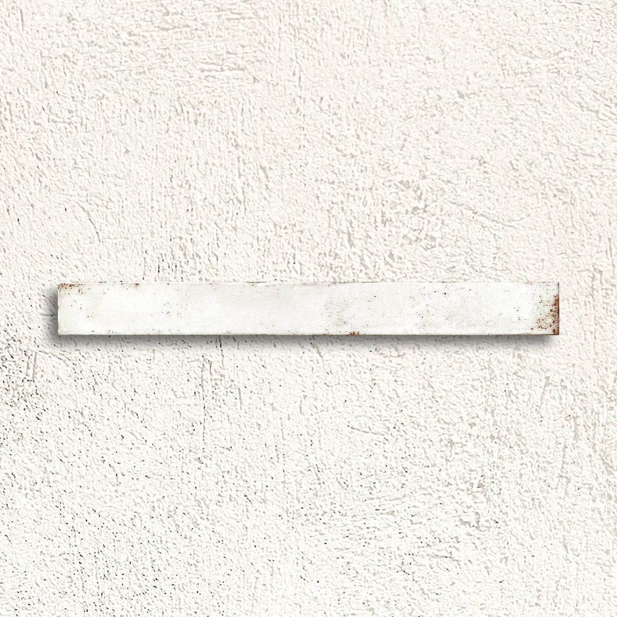 Genesi White Brillo 4.8 x 45cm white gloss glazed porcelain brick tile face