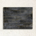 Genesi Anthracite Brillo 4.8 x 45cm charcoal grey gloss brick tile lifestyle setting