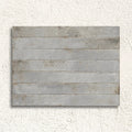 Genesi Pearl Brillo 4.8 x 45cm pearl grey gloss brick tile lifestyle setting