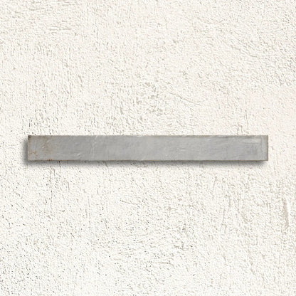 Genesi Pearl Brillo 4.8 x 45cm pearl grey gloss glazed porcelain brick tile face