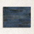 Genesi Blue Brillo 4.8 x 45cm blue gloss brick tile lifestyle setting