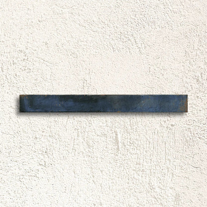 Genesi Blue Brillo 4.8 x 45cm blue gloss glazed porcelain brick tile face