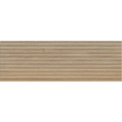 Dune Nature matt ceramic wood-effect wall tile 40 x 120cm face detail