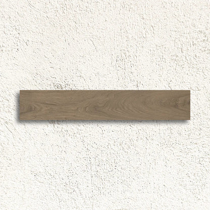 Hannover Wood Walnut 20 x 120cm Porcelain Tile - thumbnail 3