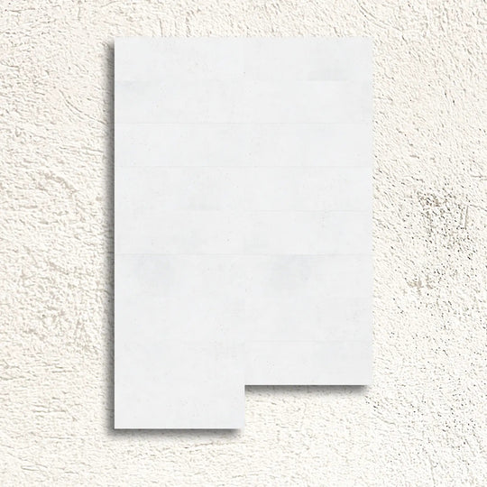 Happy White 33 x 100cm Ceramic Tile - alternate view