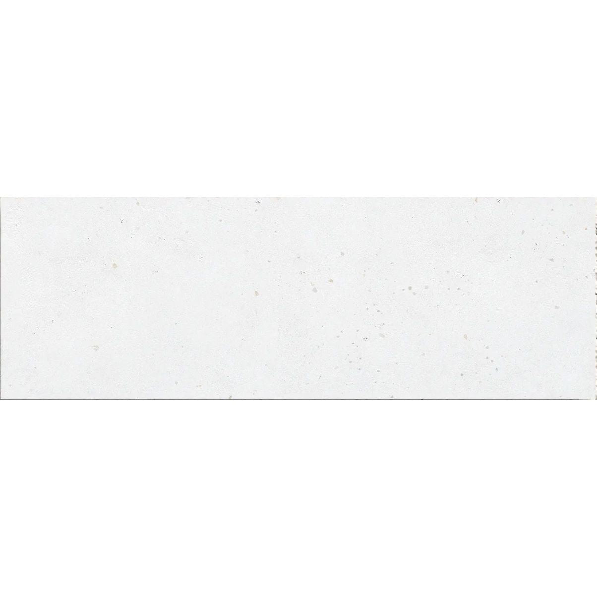 Happy White 33 x 100cm ceramic terrazzo tile face
