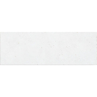 Happy White 33 x 100cm ceramic terrazzo tile face