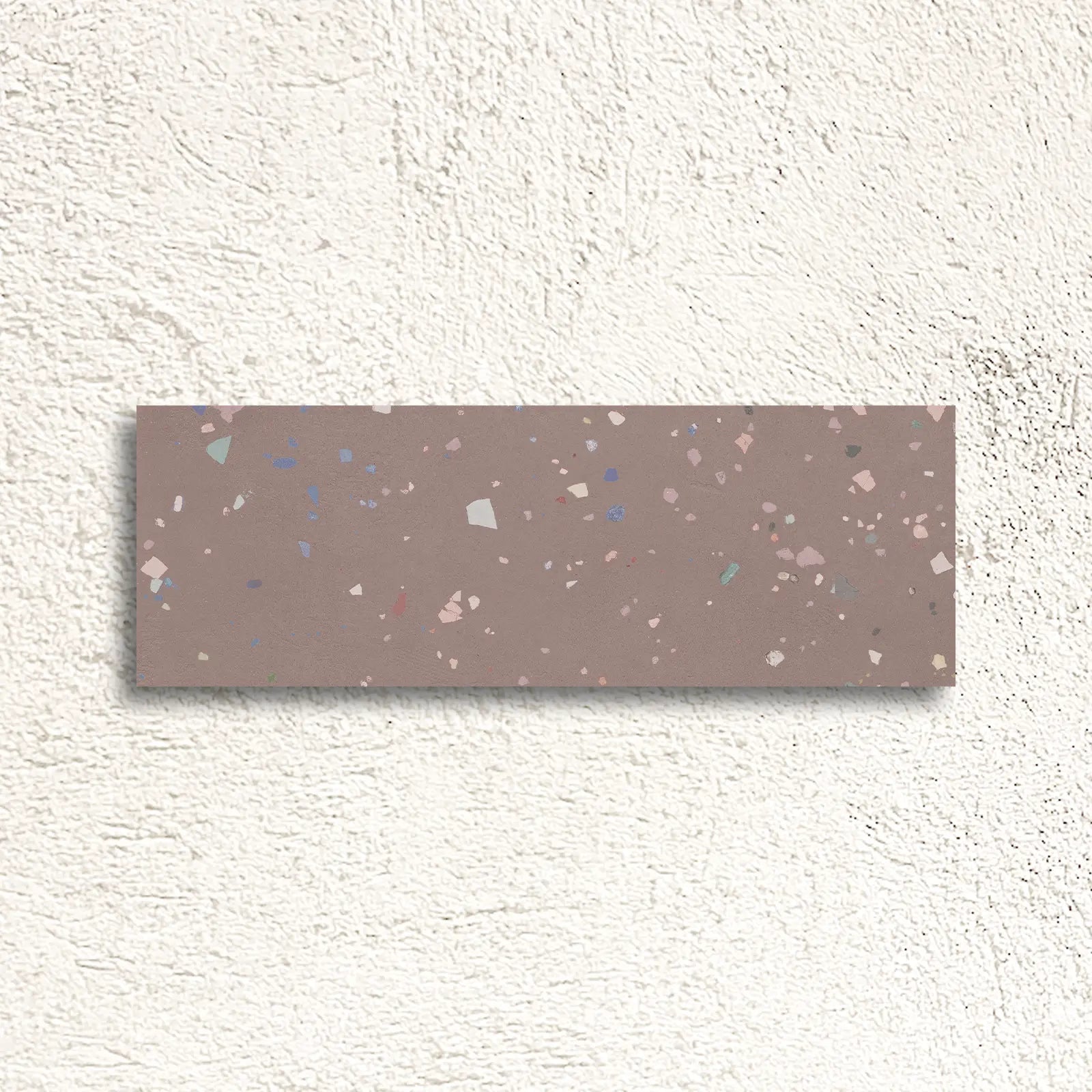 Happy Joy Rose 33 x 100cm ceramic terrazzo tile face