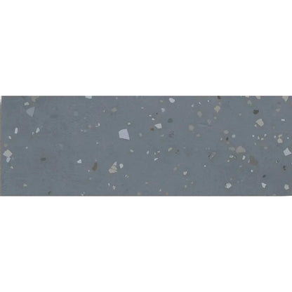 Happy Joy Blue 33 x 100cm ceramic terrazzo tile face