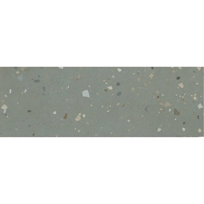 Happy Joy Mint 33 x 100cm ceramic terrazzo tile face
