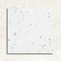 Happy Joy White 60 x 60cm porcelain terrazzo tile face