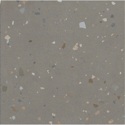 Happy Joy Grey 60 x 60cm porcelain terrazzo tile face