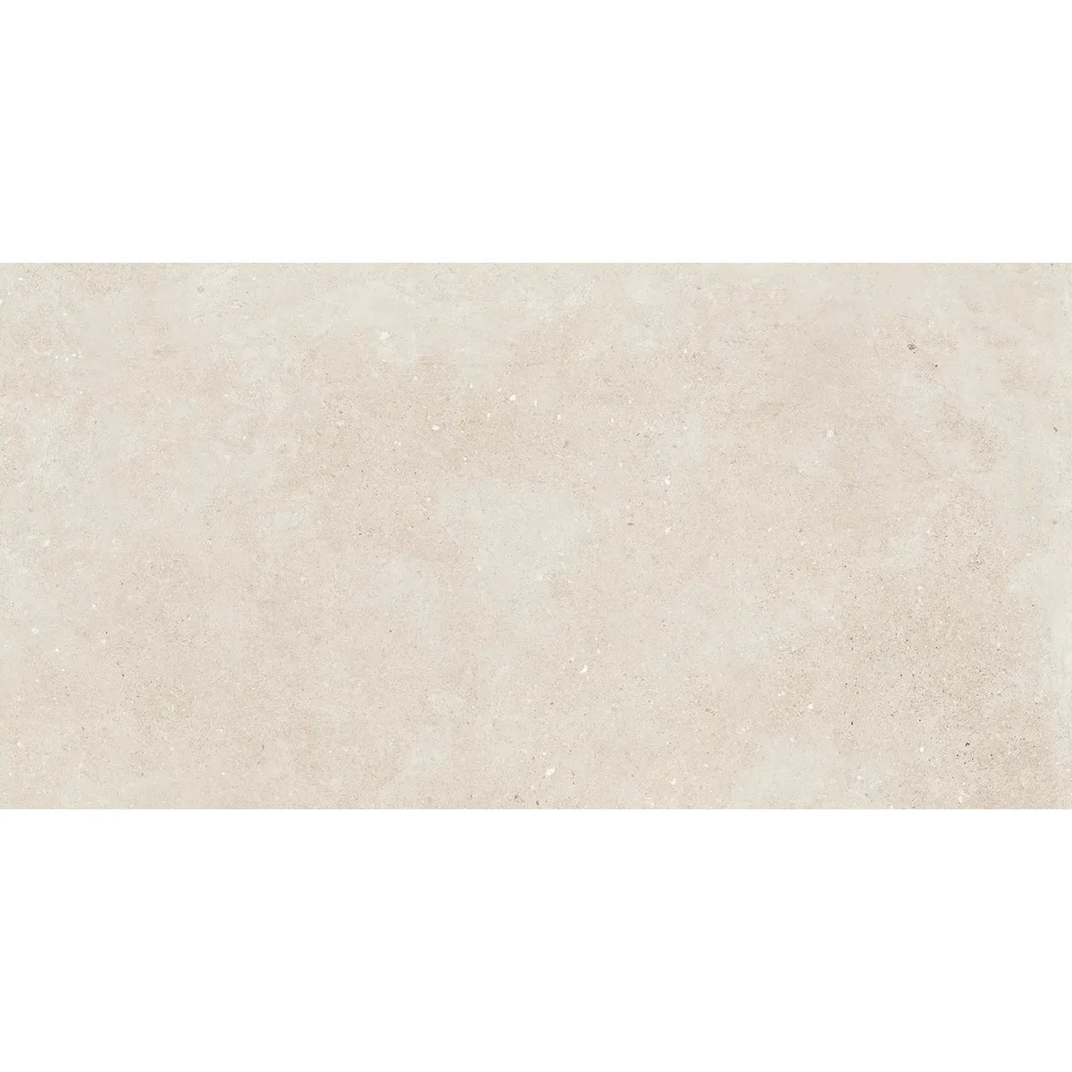 Mixtone White 60 x 120cm porcelain stone effect tile face