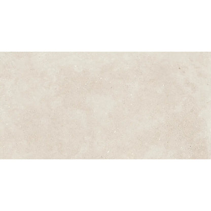 Mixtone White 60 x 120cm porcelain stone effect tile face