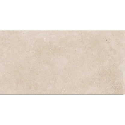 Mixtone Cream 60 x 120cm porcelain stone effect tile face