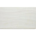 Blaze Ondas Blanco 33.5 x 55cm white wave relief matt ceramic tile face