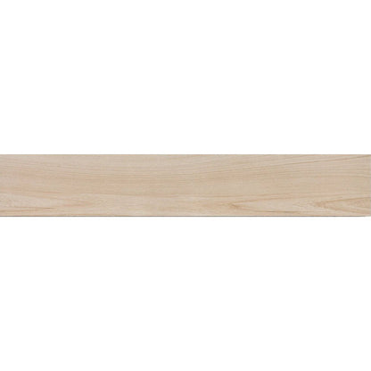 Aire Haya 20x120cm matt beech wood effect porcelain plank tile face detail