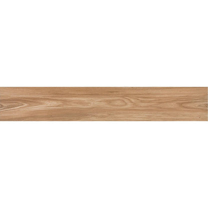 Aire Roble 20x120cm matt oak wood effect porcelain plank tile face detail