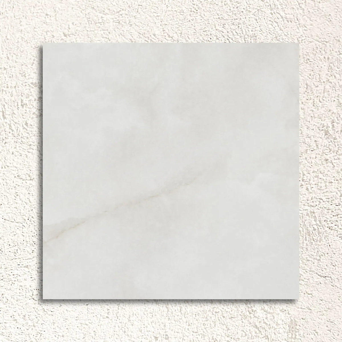 Sardonyx White 90 x 90cm porcelain marble effect tile face