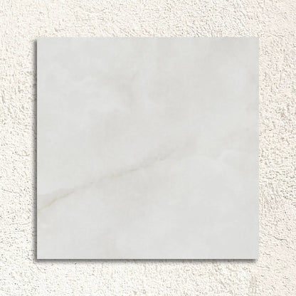 Sardonyx White 90 x 90cm porcelain marble effect tile face