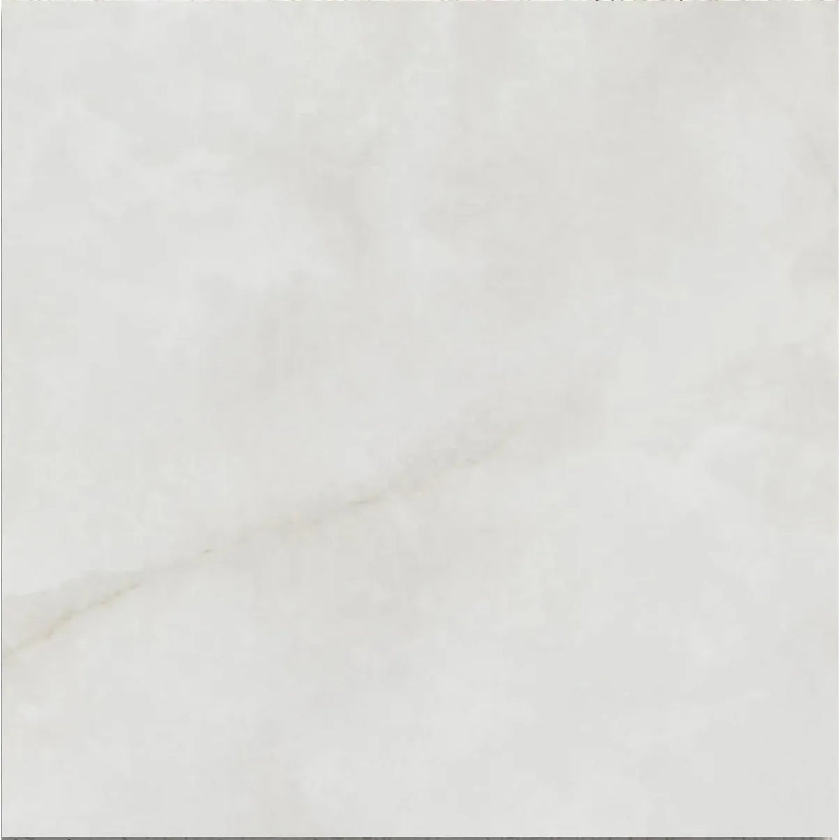 Sardonyx White 90 x 90cm porcelain marble effect tile face