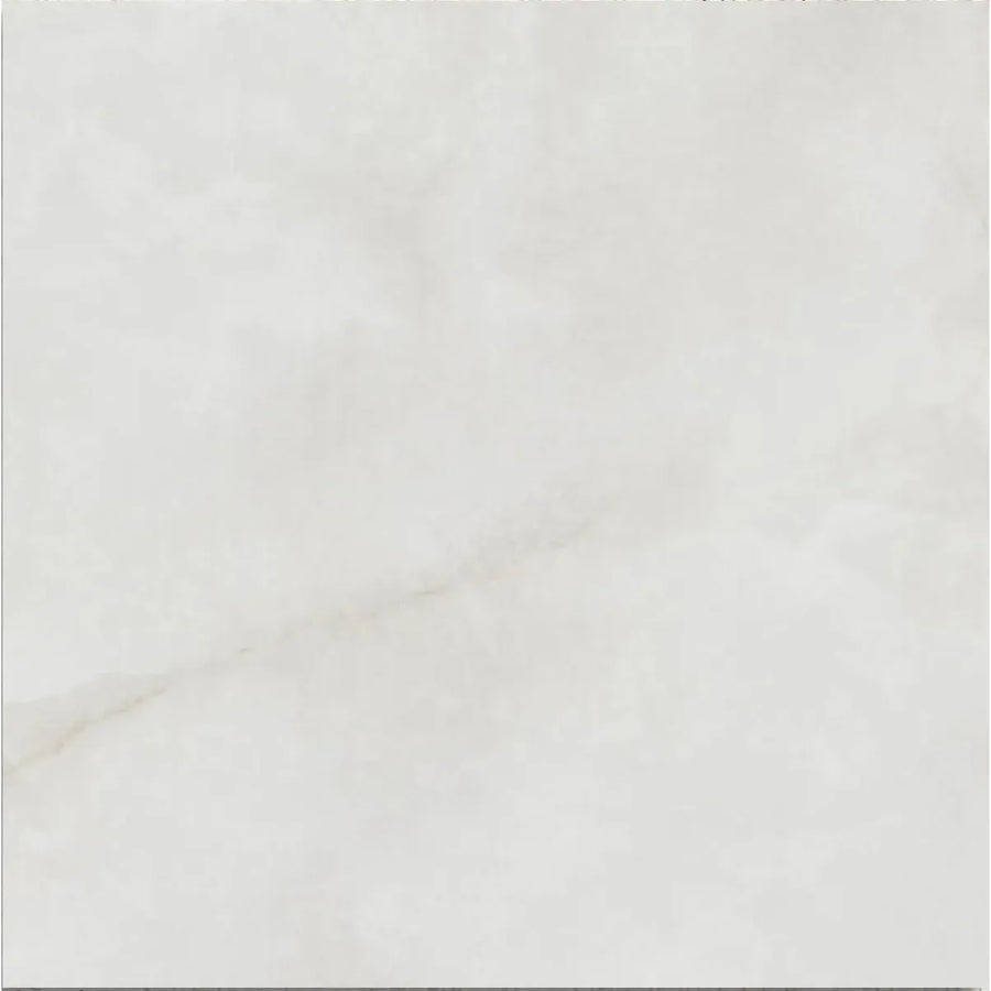 Sardonyx White 90 x 90cm porcelain marble effect tile face