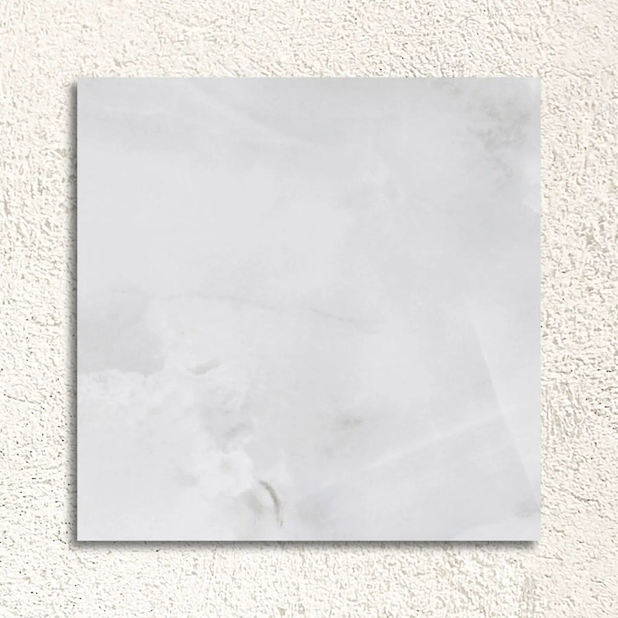 Sardonyx Pearl 90 x 90cm porcelain marble effect tile face
