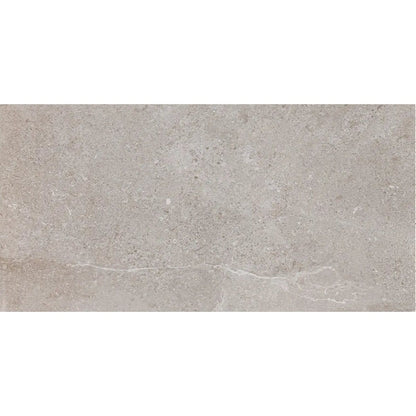 Erding Ash 45 x 90cm porcelain stone effect tile face