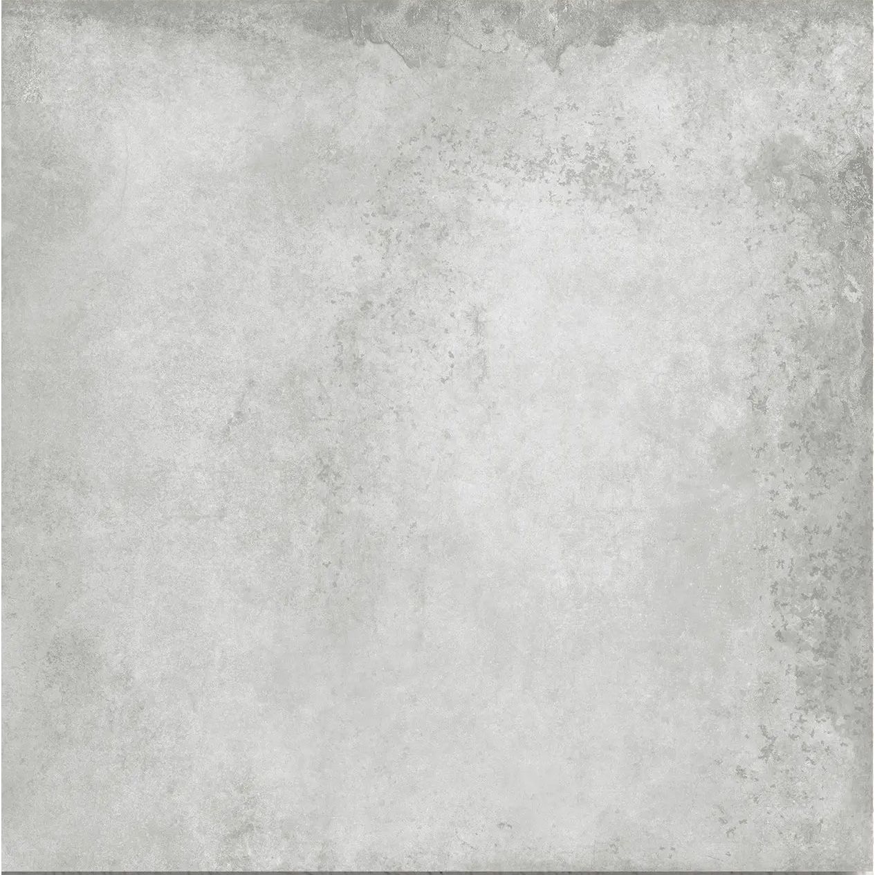 Alloy Pearl Matt 60x60cm pale metal effect porcelain tile face detail