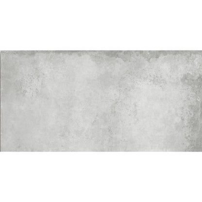 Alloy Pearl Semi Polished 60x120cm pale metal effect porcelain tile face detail
