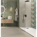 Eleganza Beige 33.3 x 100cm glazed ceramic matt tile room setting