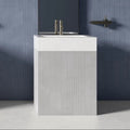 Eleganza Perla 60 x 60cm porcelain matt tile room setting detail