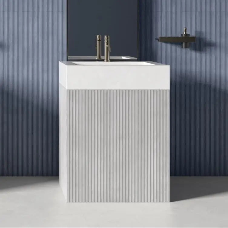 Eleganza Perla 60 x 60cm porcelain matt tile room setting detail