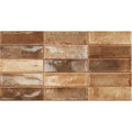ArtSquare Amber 31.6 x 60cm ceramic gloss metro tile face