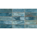 ArtSquare Blu 31.6 x 60cm ceramic gloss metro tile face