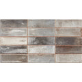 ArtSquare Greige 31.6 x 60cm ceramic gloss metro tile face